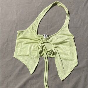 Stylish Green Women's Top